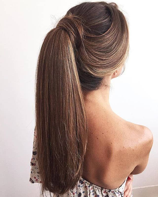 50 Best Ponytail Hairstyles To Update Your Updo In 2019 In Wrap Around Ponytail Updo Hairstyles (View 10 of 25)