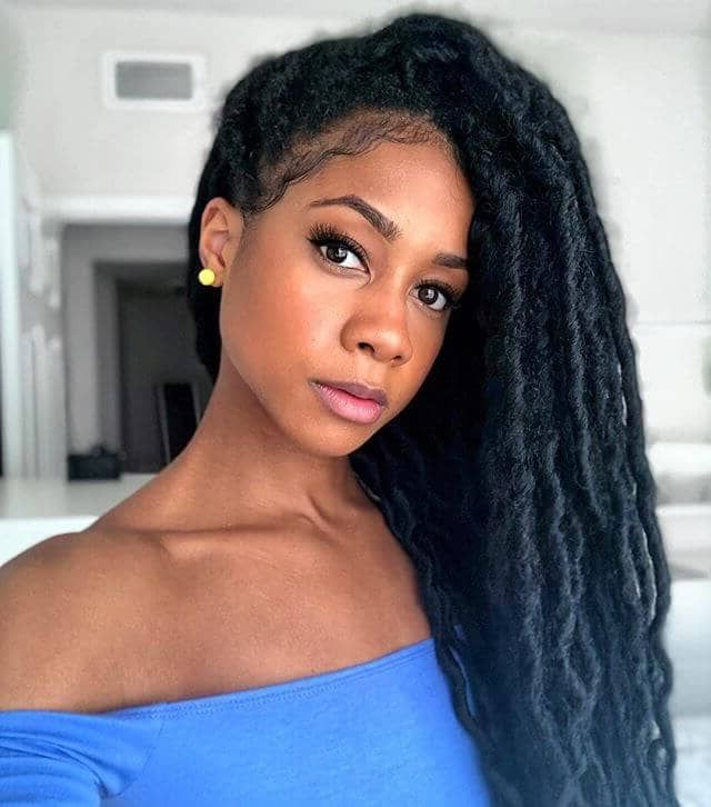 50 Stunning Crochet Braids To Style Your Hair For 2019 With Current Dramatic Side Part Braided Hairstyles (View 7 of 25)