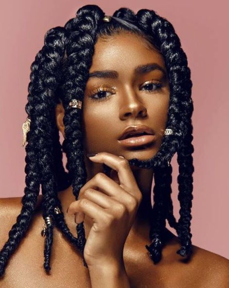6 Eye Catching Big Braids Styles That'll Help Stylishly For Recent Thick Cornrows Braided Hairstyles (View 17 of 25)