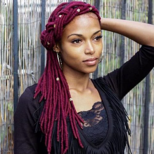 60 Cool Twist Braids Hairstyles To Try Pertaining To 2020 Twisted Lob Braided Hairstyles (View 21 of 25)