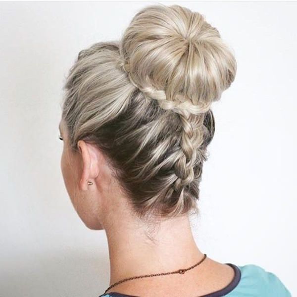 69 Amazing Prom Hairstyles That Will Rock Your World Inside Blinged Out Bun Updo Hairstyles (View 23 of 25)