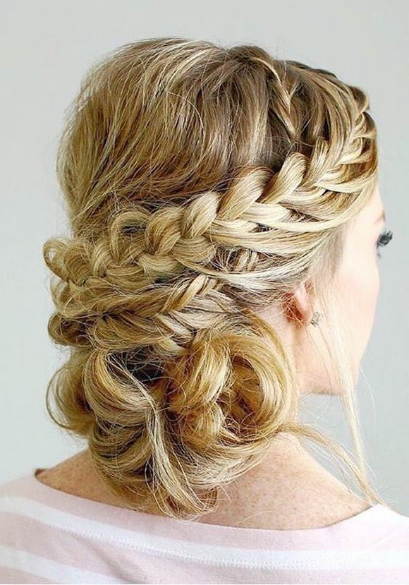 99 Most Fashionable Prom Hairstyles This Year In Side Ponytail Prom Hairstyles (Photo 21 of 25)