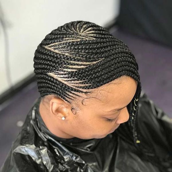 Best Ghana Braids Hairstyles Ideas (trending In October 2019) Intended For Newest Zig Zag Cornrows Braided Hairstyles (View 10 of 25)