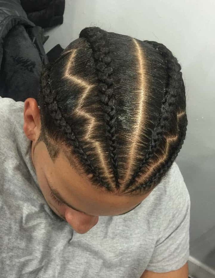 Braids For Men: 35 Of The Most Sought After Hairstyles (2019) In Most Recent Tapered Tail Braided Hairstyles (View 20 of 25)