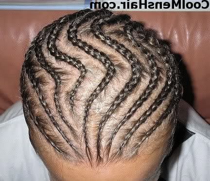 Creating Art In The Hair With Zigzag Cornrows – Cool Men's Hair Intended For Current Zig Zag Cornrows Braided Hairstyles (View 13 of 25)