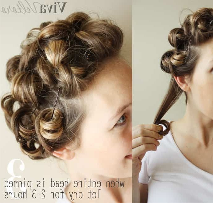Diy Pin Curls Tutorial! – Viva Veltoro Pertaining To Pinned Curls Hairstyles (View 16 of 25)