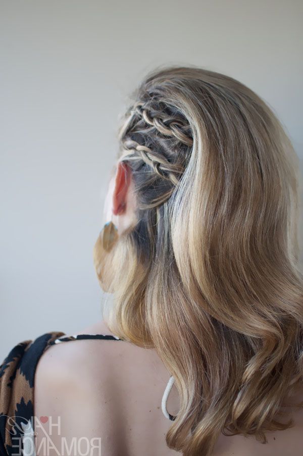 Faux Undercut – Cornrow Comb Over Braid – Side Part Braided Within Most Recently Faux Undercut Braided Hairstyles (View 20 of 25)