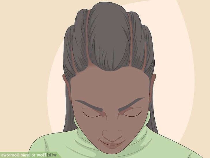 How To Braid Cornrows: 11 Steps (with Pictures) – Wikihow For Most Current Straight Backs Braided Hairstyles (Photo 21 of 25)
