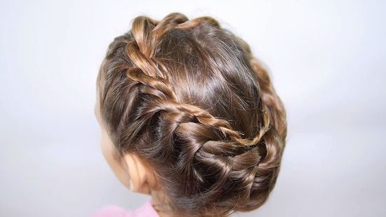 How To Make A Crown Braid: Step By Step Guide With Videos Regarding Current Crowned Braid Crown Hairstyles (View 7 of 25)