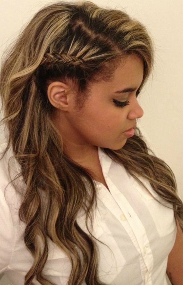 Pin On Hair With Regard To 2020 Dramatic Side Part Braided Hairstyles (View 1 of 25)