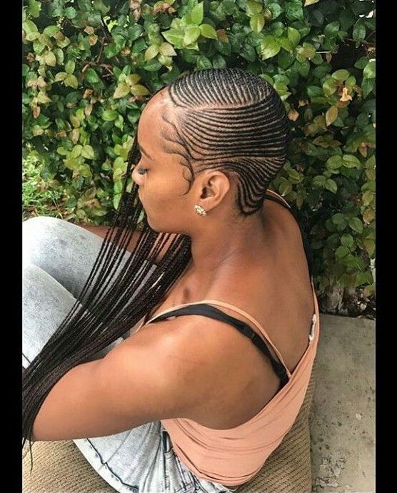 Small Lemonade Braids | Braids To The Side In 2019 | Braided In Most Popular Metallic Side Cornrows Braided Hairstyles (View 17 of 25)