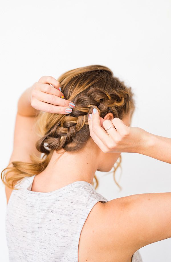 Swept Away: Diy Side Swept Braid And Wave Hair – Paper And Inside Best And Newest Side Swept Carousel Braided Hairstyles (View 16 of 25)