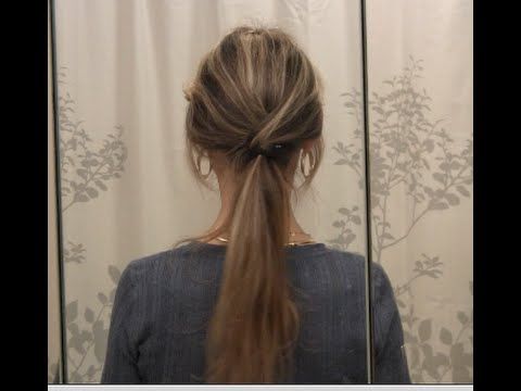 Trendy Low Ponytail Hairstyles Tutorial – Long Hair Styles With Regard To Low Ponytail Hairstyles (Photo 21 of 25)