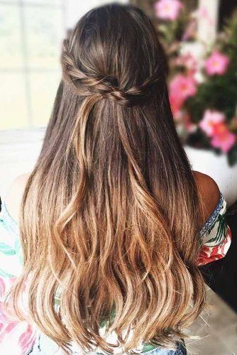 Try 42 Half Up Half Down Prom Hairstyles | Lovehairstyles In Braided Half Up Hairstyles (Photo 23 of 25)