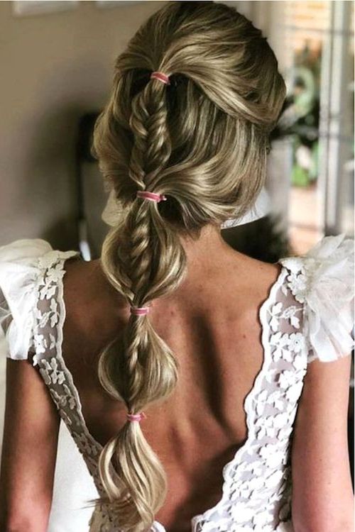 Wedding Hairstyles You Will Want To Wear Right Now Intended For Bubble Pony Updo Hairstyles (View 25 of 25)