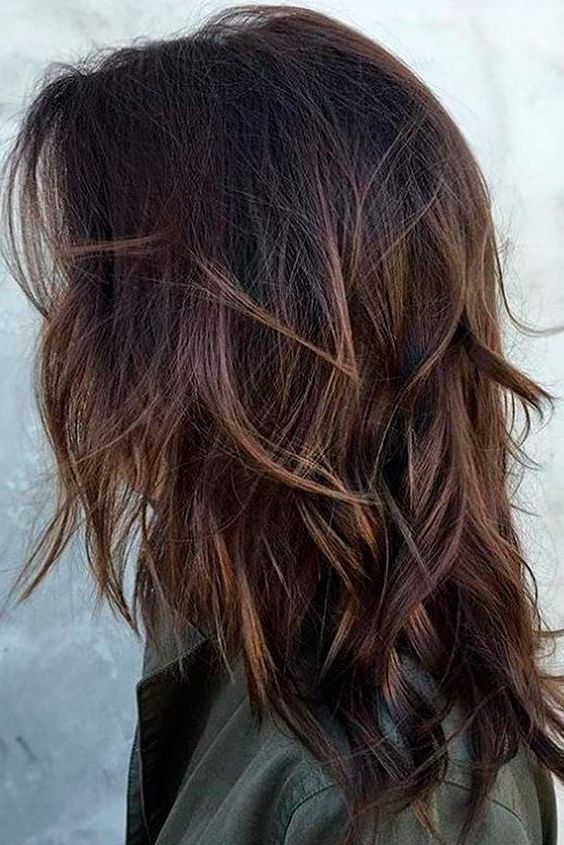 10 Modern Medium Length Layered Hairstyles Gallery Pertaining To Straight Layered Hairstyles With Twisted Top (Photo 2 of 25)