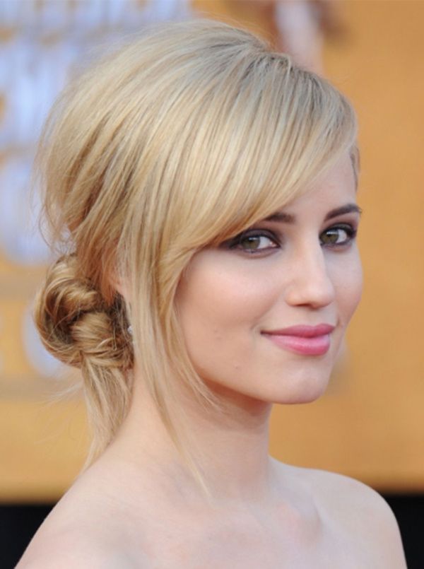 100 Side Swept Updos Hairstyles To Try This Year Intended For Sexy Low Bun Hairstyles With Side Sweep (Photo 2 of 25)