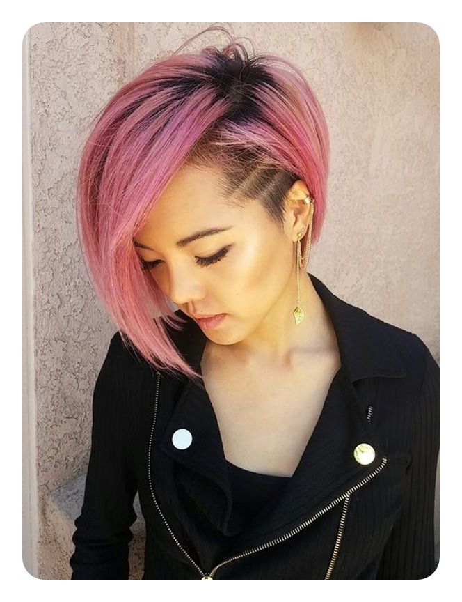 101 Asymmetrical Bob Hair Ideas For The Year 2019 – Style Easily Throughout Wavy Asymmetric Bob Hairstyles With Short Hair At One Side (Photo 25 of 25)