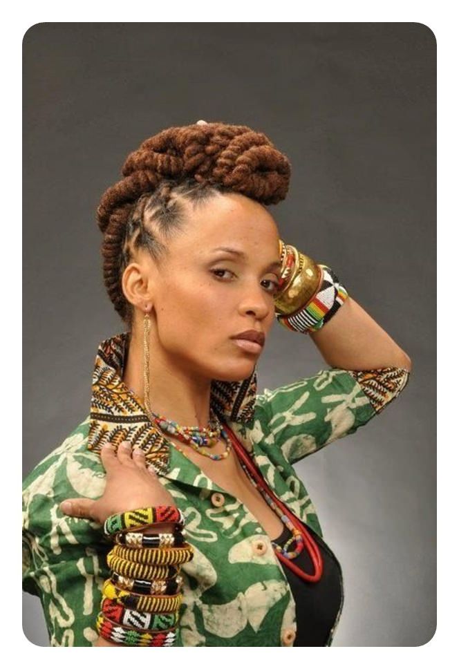 104 Ways To Style Your Dreadlocks In 2018 Inside Dreadlocked Mohawk Hairstyles For Women (View 15 of 25)