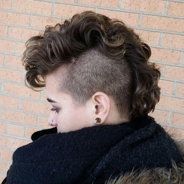 11 Bold Mohawk Hairstyles For Girls To Try – Hairstylecamp Regarding Punk Mohawk Updo Hairstyles (Photo 23 of 25)