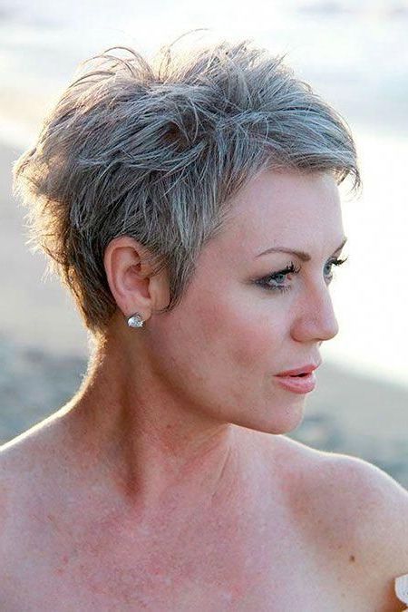 15 Classy Short Haircuts For Women Over 50 – Styleoholic Pertaining To Chic And Elegant Pixie Haircuts (View 23 of 25)