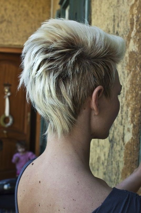 15 Fantastic Mohawk Hairstyles – Pretty Designs Pertaining To Short Hair Mohawk Hairstyles (View 19 of 25)