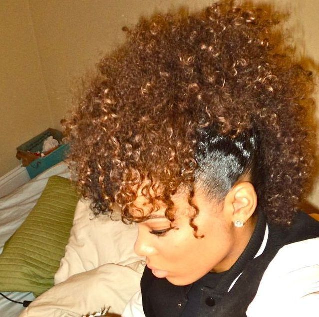 15 Gorgeous Mohawk Hairstyles For Women This Year Within Faux Mohawk Hairstyles With Springy Curls (Photo 11 of 25)