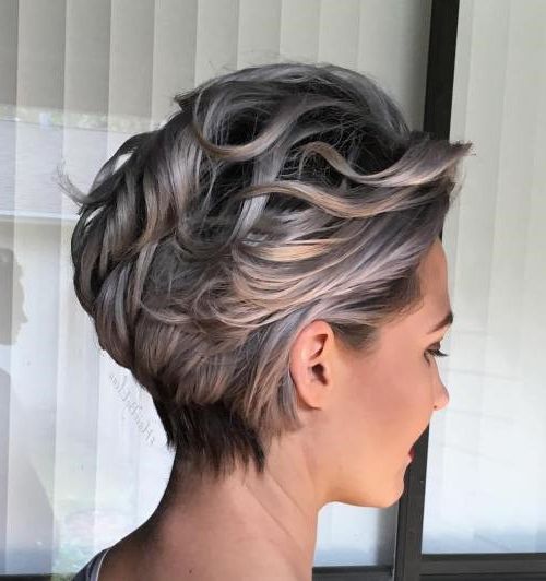 15 Gorgeous Short Hairstyles That Will Make You Cut Your Hair Throughout Silver Short Bob Haircuts (Photo 22 of 25)