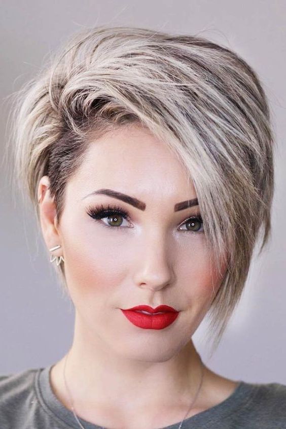 15 Long Pixie Haircuts That Are In Trend – Styleoholic Within Asymmetrical Pixie Haircuts (View 8 of 25)