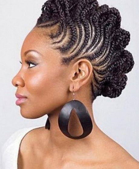 15 Stunning Mohawk Hairstyles Pertaining To Twisted Bantu Mohawk Hairstyles (View 16 of 25)