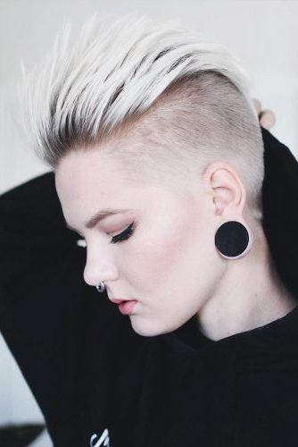 18 Badass Looks With A Mohawk | Lovehairstyles Throughout Short Hair Mohawk Hairstyles (View 14 of 25)