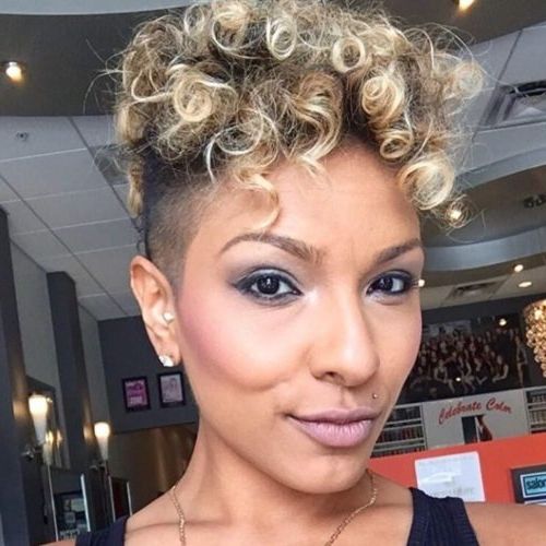 19 Best Female Mohawk Hairstyles Intended For Asymmetrical Chop Mohawk  Haircuts (Photo 22 of 25)