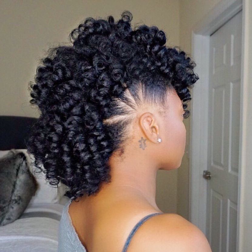 19 Best Female Mohawk Hairstyles Pertaining To Spiky Mohawk Hairstyles (View 24 of 25)