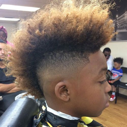 19 Best Mohawk Fade Haircuts (2019 Guide) Within Curly Highlighted Mohawk Hairstyles (View 12 of 25)
