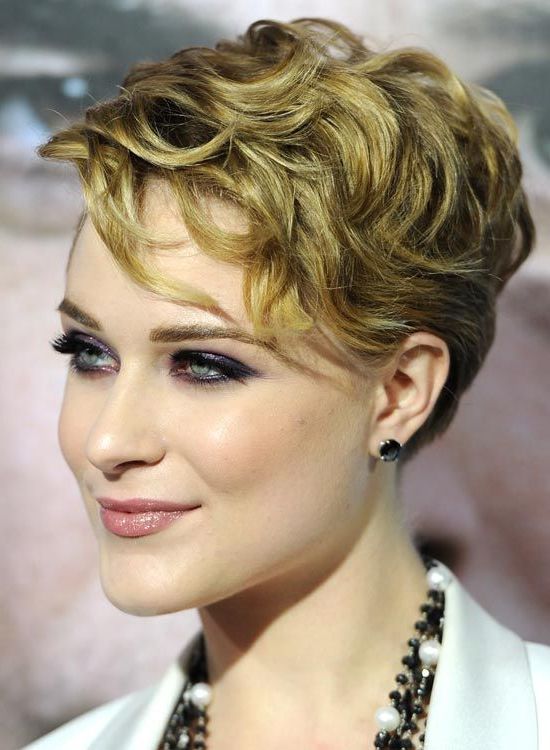 20 Gorgeous Wavy And Curly Pixie Hairstyles: Short Hair Throughout Pixie Haircuts With Bangs And Loose Curls (Photo 3 of 25)