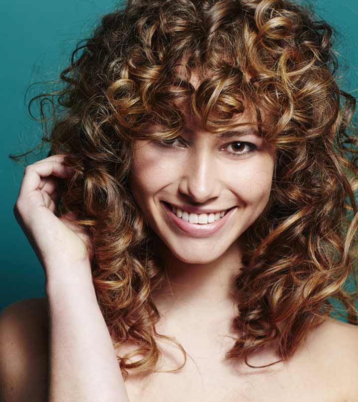 20 Most Incredible Curly Hairstyles With Bangs Regarding Soft And Casual Curls Hairstyles With Front Fringes (Photo 4 of 25)
