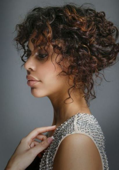 20 Natural Curly Hairstyles With Faux Mohawk Hairstyles With Springy Curls (Photo 23 of 25)