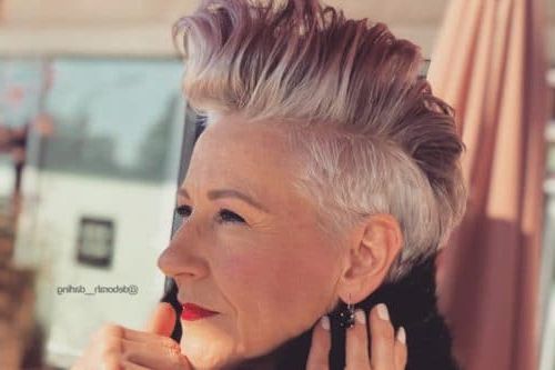2019's Best Short Hairstyles, Haircuts & Short Hair Ideas In Short Hair Inspired Mohawk Hairstyles (View 17 of 25)