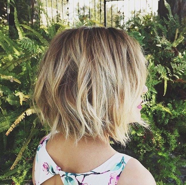 21 Textured Choppy Bob Hairstyles: Short, Shoulder Length Intended For Sun Kissed Bob Haircuts (View 5 of 25)
