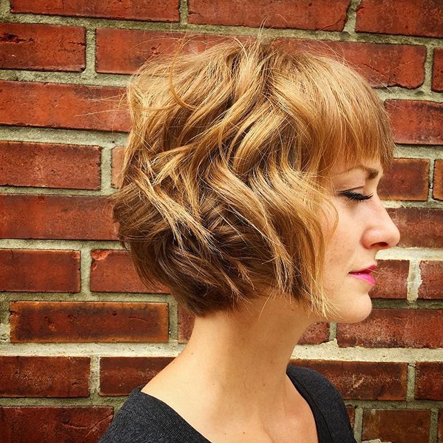 21 Totally Chic Short Bob Haircuts & Hairstyles With Bangs Throughout Chic Short Bob Haircuts With Bangs (View 17 of 25)