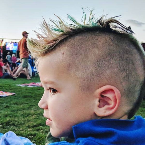 23 Cool Kids Mohawk Haircuts Your Little Boys Will Love For Side Shaved Long Hair Mohawk Hairstyles (View 21 of 25)