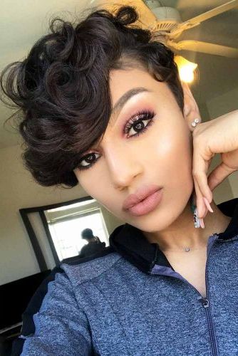 23 Cute And Flattering Curly Pixie Cut Ideas Inside Cute Curly Pixie Hairstyles (View 12 of 25)