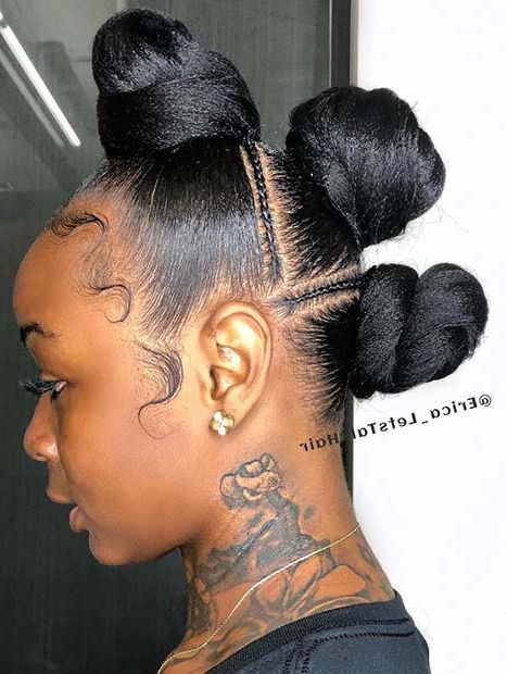 23 Mohawk Braid Styles That Will Get You Noticed | Stayglam With Ponytail Mohawk Hairstyles (Photo 9 of 25)