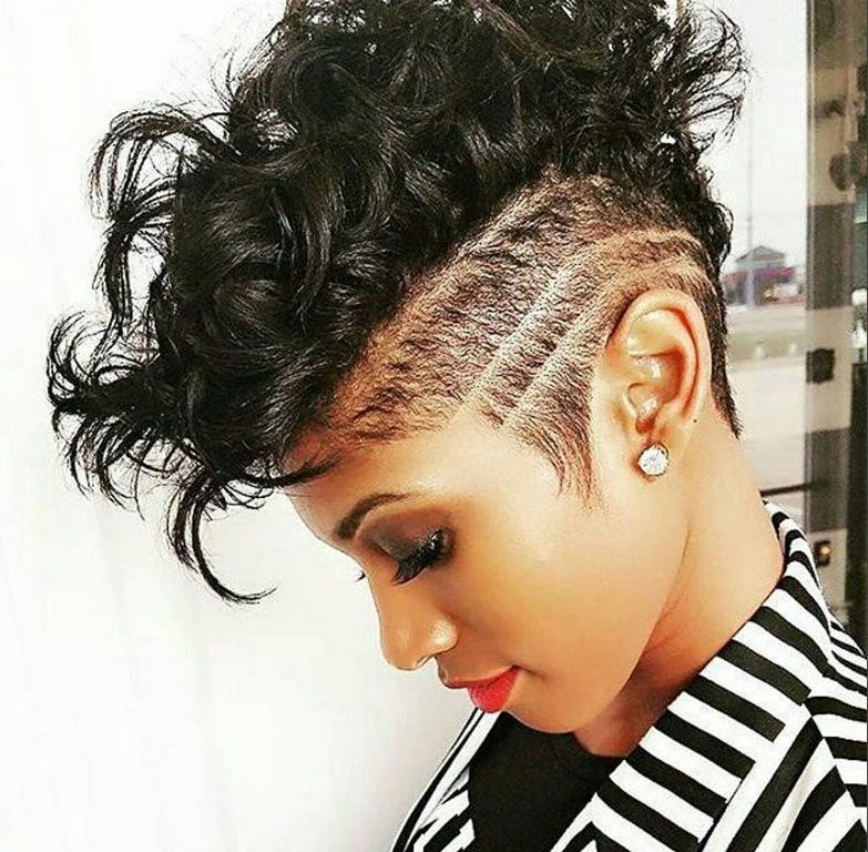 23 Mohawk Hairstyles For When You Need To Channel Your Inner For Mohawk Hairstyles With Pulled Up Sides (View 13 of 25)