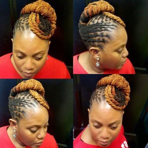 24 Brilliant Mohawk Updo Hairstyles For Black Women | Hair In Dreadlocked Mohawk Hairstyles For Women (View 22 of 25)