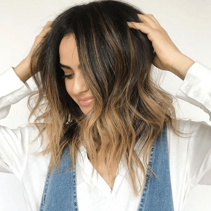 25 Stunning Examples Of Brown Ombré Hair Within Black To Light Brown Ombre Waves Hairstyles (View 22 of 25)