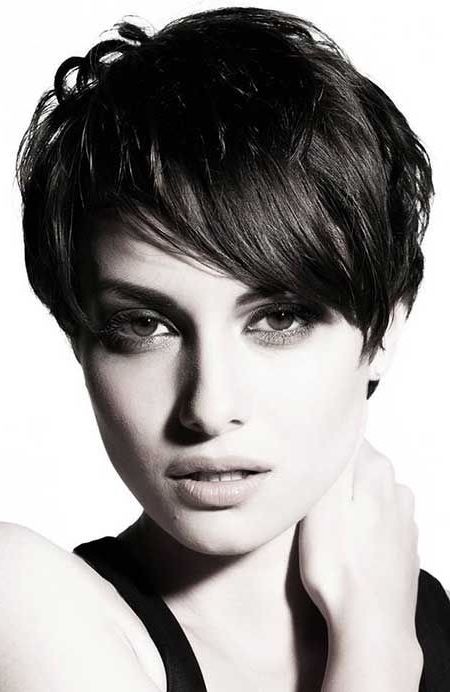 26 Best Short Haircuts For Long Face – Popular Haircuts Pertaining To Very Short Boyish Bob Hairstyles With Texture (Photo 9 of 25)