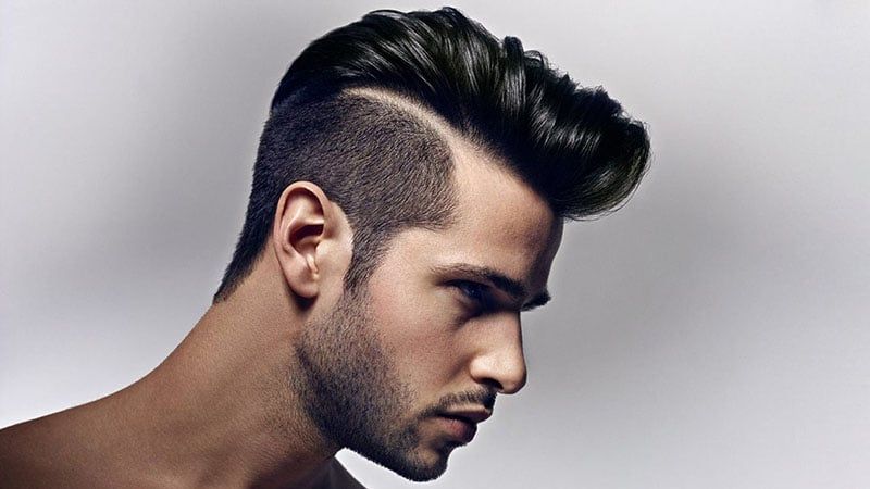 30 Awesome Hard Part Haircuts For Men – The Trend Spotter For Sharp Cut Mohawk Hairstyles (View 7 of 25)