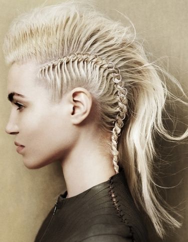 30 Braided Mohawk Styles That Turn Heads Regarding Blonde Teased Mohawk Hairstyles (Photo 10 of 25)