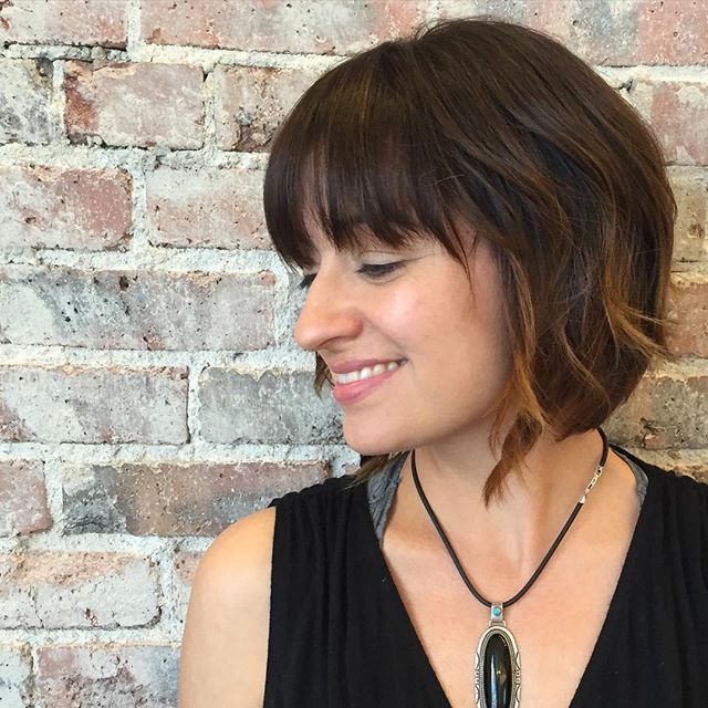 30 Chic Bob Hairstyles With Bangs – Hairstyles Weekly With Regard To Chic Short Bob Haircuts With Bangs (View 20 of 25)